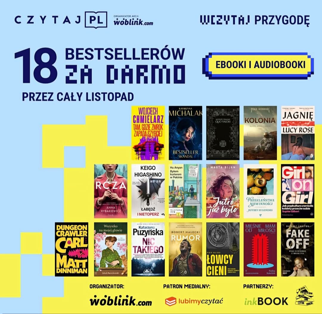 Infografika AKCJI - ksiazki