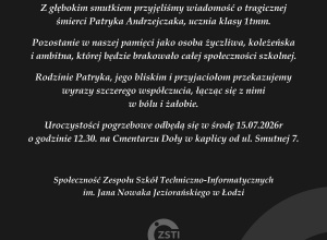 Pożegnanie Patryka