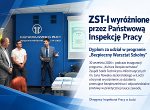 ZST-I wyróżnione za działania na rzecz bezpieczeństwa uczniów