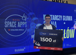 Heckathon NASA – ogromny sukces naszego ucznia