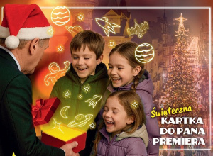 Świąteczna kartka do Pana Premiera